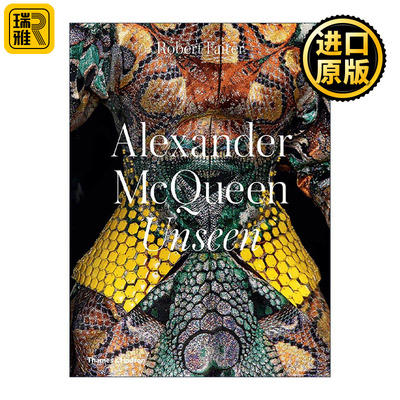 英文原版 Alexander Mcqueen Unseen 亚历山大·麦昆 前所未见 服装设计 时尚服饰T台走秀摄影画册精装 英文版 进口英语原版书籍