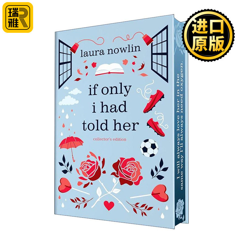 英文原版 If Only I Had Told Her 如果我曾对她说 典藏版 纽约时报畅销书 劳拉·诺林 精装 英文版 进口英语原版书籍
