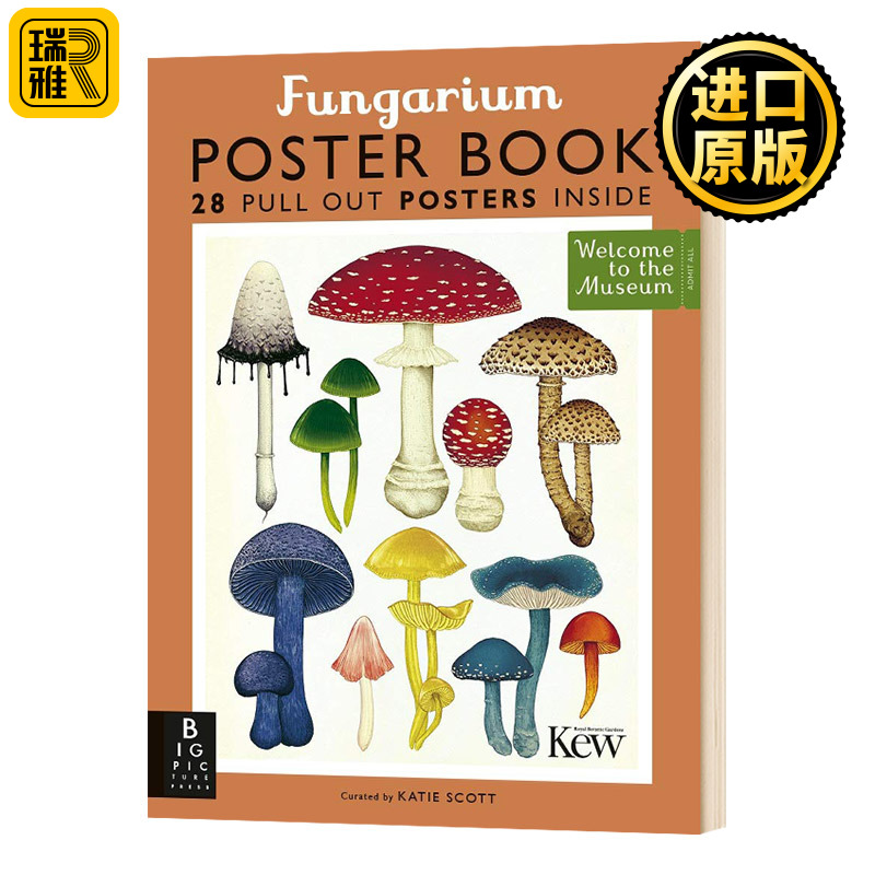 欢迎来到博物馆系列之菌物海报书