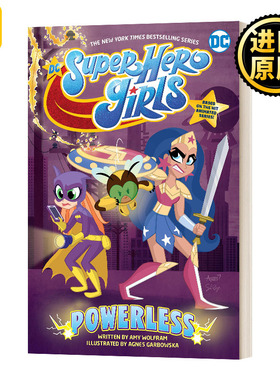 DC Super Hero Girls: Powerless DC超级英雄美少女：直流电源 DC漫画 英文原版儿童漫画