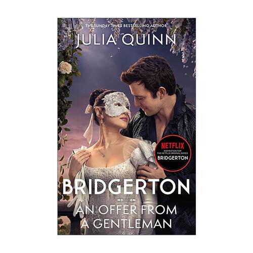英文原版 Bridgerton 3: An Offer From A Gentleman 布里奇顿家族 名门韵事3 Netflix影视封面版 Julia Quinn 英文版