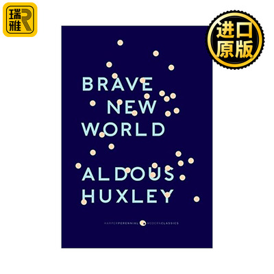 正版英语原版 Brave New World  美丽新世界和重返美丽新世界  赫胥黎异质三部曲