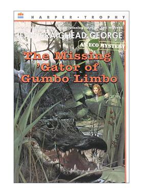 英文原版 The Missing Gator of Gumbo Limbo 沼泽地里失踪的鳄鱼 生态之谜系列 英文版 进口英语原版书籍