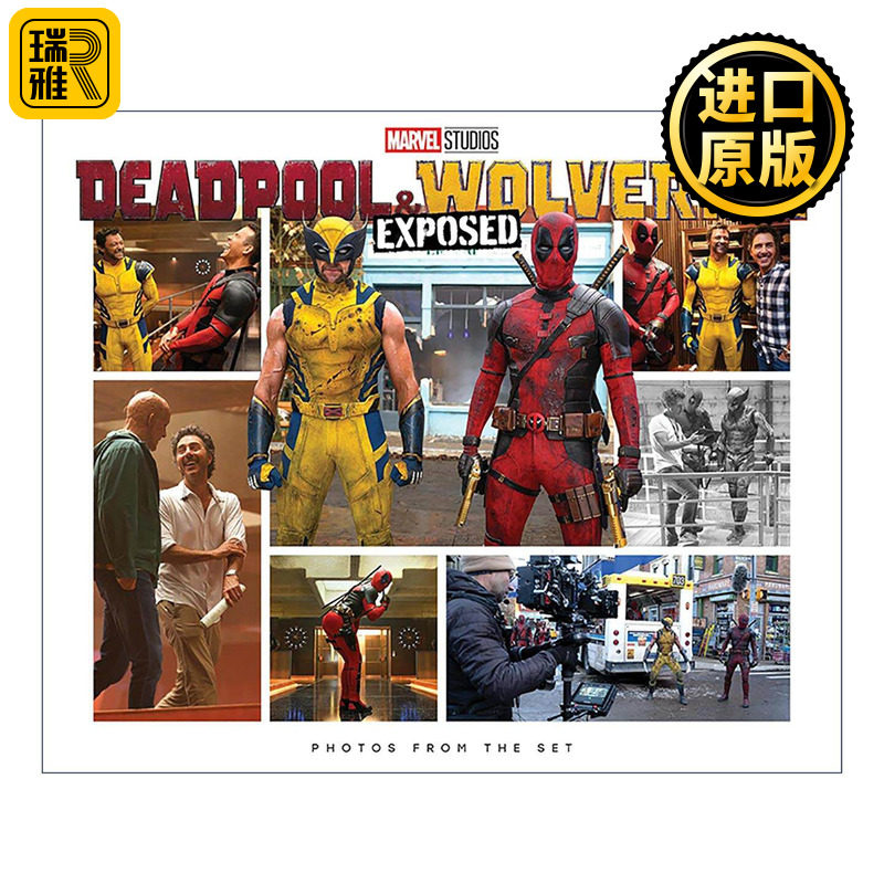 英文原版 Marvel Studios' Deadpool & Wolverine 死侍与金刚狼 电影片场摄影 艺术设定集 漫威漫画 英文版 进口英语原版书籍