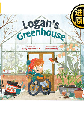 英文原版 Logan's Greenhouse (Where In the Garden?) Samara Hardy