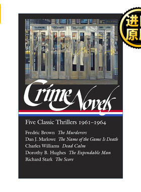 Crime Novels: Five Classic Thrillers 1961-1964 (LOA #370) 五部经典惊悚犯罪小说选集 精装美国文库