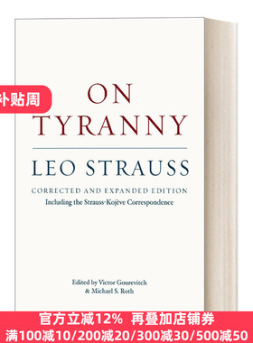 英文原版 On Tyranny: Corrected and Expanded Edition 论僭政：色诺芬《希耶罗》义疏 豆瓣高分推荐 Leo Strauss