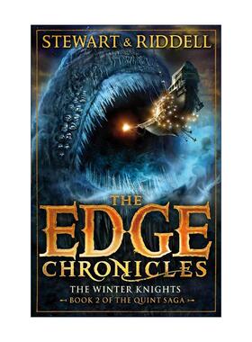 英文原版 The Edge Chronicles 2 The Winter Knights 昆特边境大冒险2 儿童冒险小说 英文版 进口英语原版书籍
