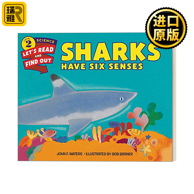 英文原版 Let's Read and Find Out 2: Sharks Have Six Senses 2