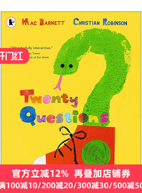 英文原版 Twenty Questions 20个问题 儿童科学科普百科绘本 凯迪克奖得主Mac Barnett 英文版 进口英语原版书籍