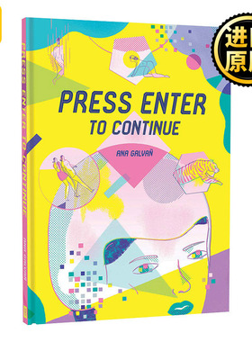 Press Enter to Continue 按Enter以继续 漫画小说  漫画家Ana Galvañ