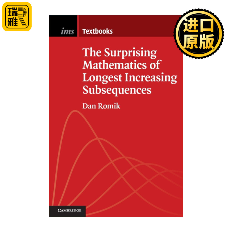 英文原版 The Surprising Mathematics of Longest Increasing Subsequences 叹为观止的数学最长递增子序列 英文版 进口英语书籍