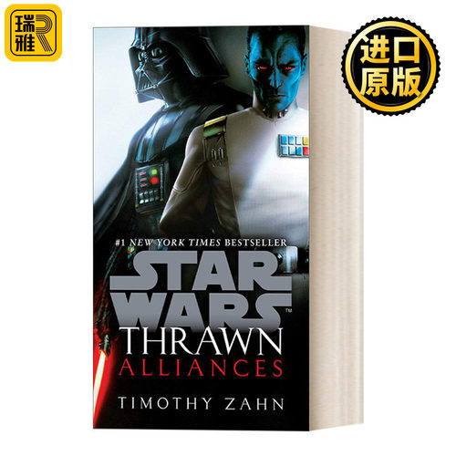 英文原版 Star Wars: Thrawn 02: Alliances 星球大战 新索龙三部曲2：结盟 Timothy Zahn