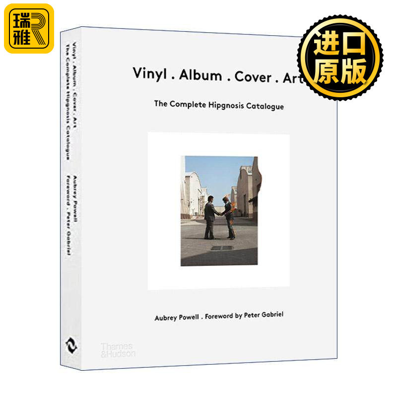 英文原版 Vinyl Album Cover Art 黑胶唱片专辑封面艺术精装 伦敦设计团队Hipgnosis的作品 英文版 进口英语原版书籍