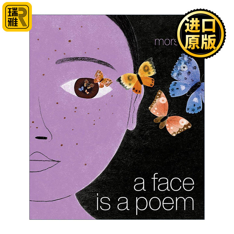 英文原版 A Face Is a Poem 每张面孔都是一首诗 儿童精装绘本 纽约杂志优秀童书 时间是一朵花作者朱莉·莫斯塔德 进口英语书籍