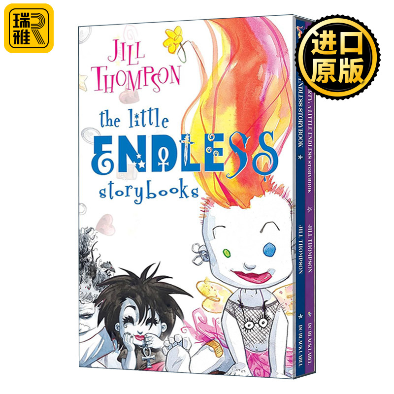 英文原版 The Little Endless Storybooks Box Set 无尽的小故事书 DC漫画集 套装 睡魔作者尼尔·盖曼 英文版 进口英语原版书籍