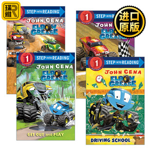 into Step Reading 4册 怪兽卡车Elbow Grease系列