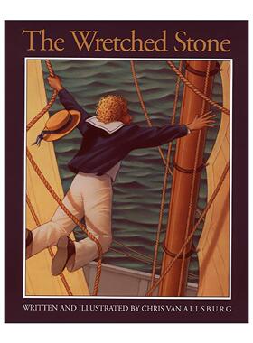 英文原版 The Wretched Stone 可怜的石头 精装图画书 凯迪克获奖作家Chris Van Allsburg 英文版 进口英语原版书籍