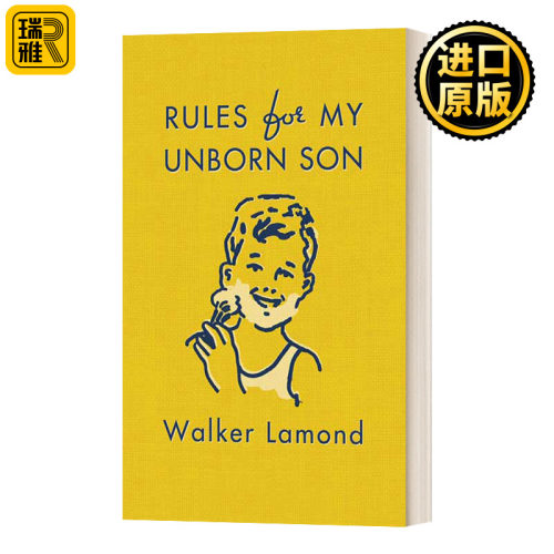 Rules For My Unborn Son 写给未出世儿子的生活指南 英文原版