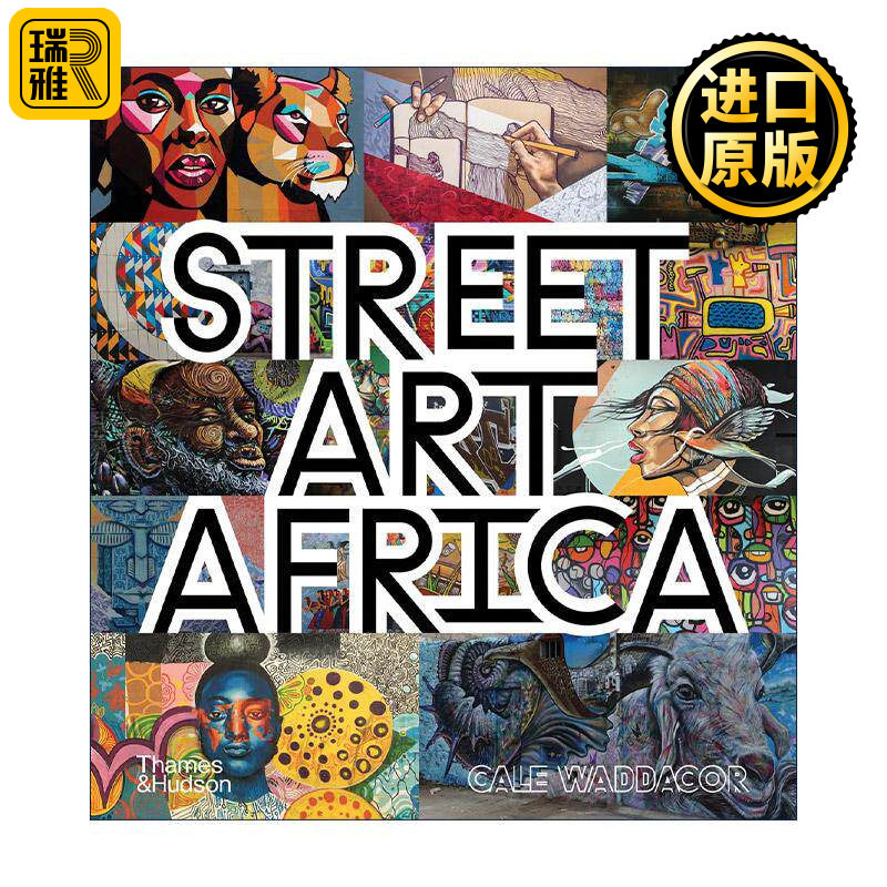 英文原版 Street Art Africa 非洲街头艺术 200位艺术家街头壁画涂鸦喷绘 精装 英文版 进口英语原版书籍