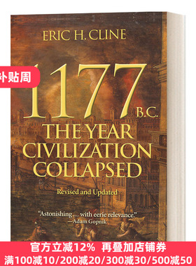 现货英文原版 1177 B.C.公元前1177年 英文版 Eric H. Cline 纯全英文版正版原著进口英语书籍