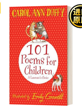 给孩子的101首诗 英文原版 101 Poems for Children Chosen by Carol Ann Duffy: A Laureate's Choice 英文版 进口英语原版书籍