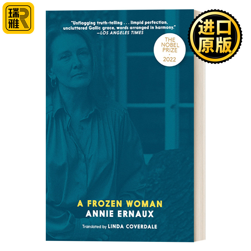 A Frozen Woman 冰冻的女人 2022年诺贝尔文学奖得主Annie Ernaux安妮埃尔诺 传记 书籍/杂志/报纸 人文社科类原版书 原图主图