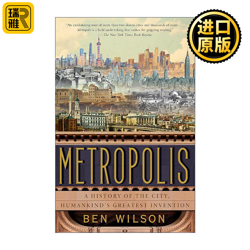 英文原版 Metropolis 大城市的兴衰 人类文明的乌托邦与反乌托邦 本·威尔逊 英文版 进口英语原版书籍