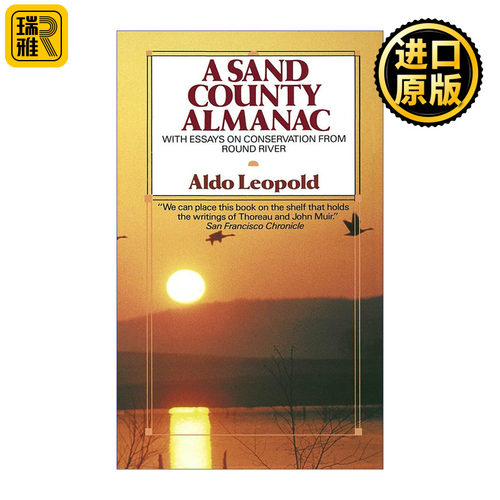 沙乡年鉴 英文原版 A Sand County Almanac 英文版 Aldo Leopold 进口英语原版书籍