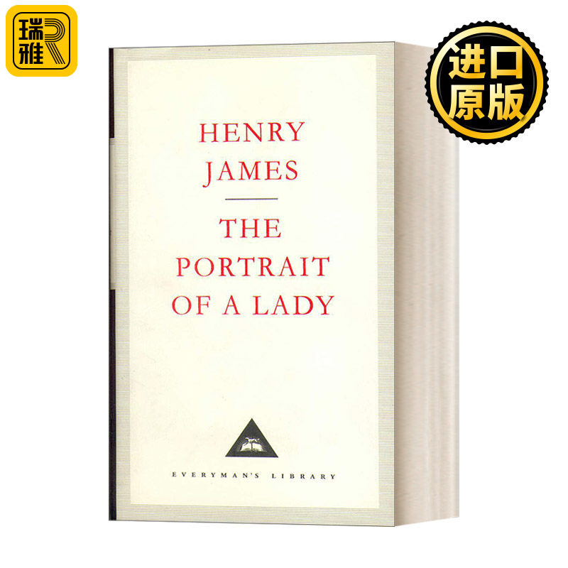英文原版小说 The Portrait Of A Lady 一位女士的画像 亨利·詹姆斯 人人图书馆精装收藏版 英文版 Henry James 进口英语原版书籍