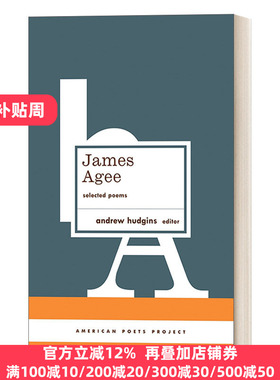 英文原版 James Agee: Selected Poems (American Poets Project #27)