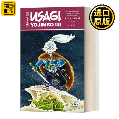 Usagi Yojimbo Saga Volume 5 (Second Edition) 兔子武士第5卷(第二版) Stan Sakai坂井正彦