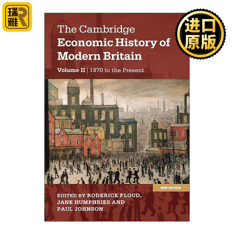 英文原版 The Cambridge Economic History of Modern Britain 剑桥现代英国经济史 卷二 英文版 进口英语原版书籍