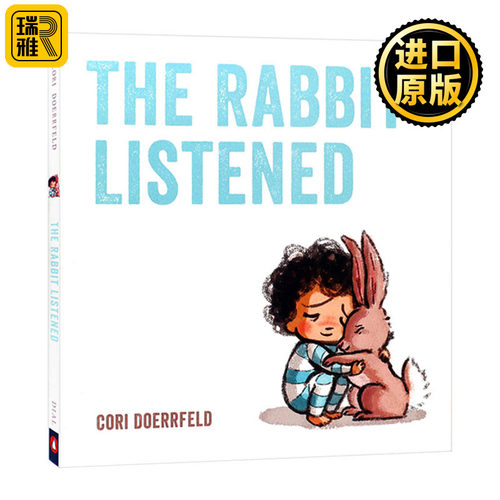 小兔子在倾听 英文原版 The Rabbit Listened 兔子听了 全英文版 Cori Doerrfeld 进口原版英语书籍