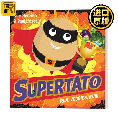 Supertato Run Veggies Run Sue Hendra & Paul Linnet儿童绘本