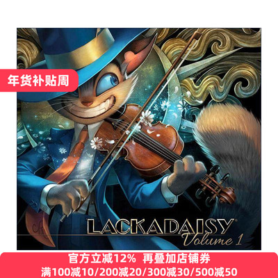 英文原版 Lackadaisy 雏菊酒吧 混世闲喵 卷一 漫画 Tracy Butler 英文版 进口英语原版书籍