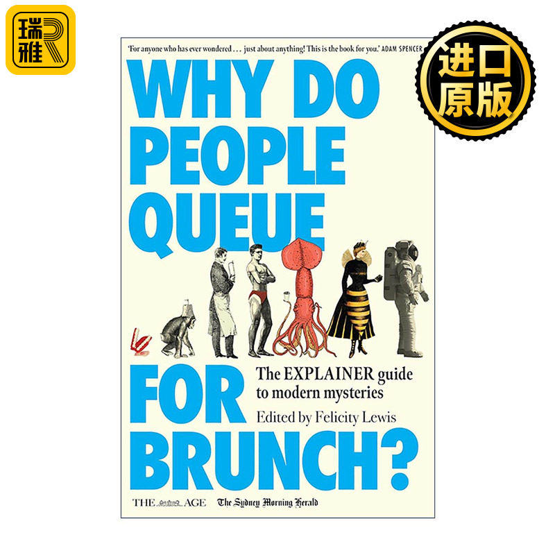 英文原版 Why Do People Queue for Brunch 人们为什么排队吃早午餐 关于现代谜团的解释指南 英文版 进口英语原版书籍