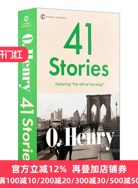 41 Stories 欧亨利41个短篇小说集 英文原版 41个经典名著故事 The Gift of the Magi麦琪的礼物 he Furnished Room 英语书籍