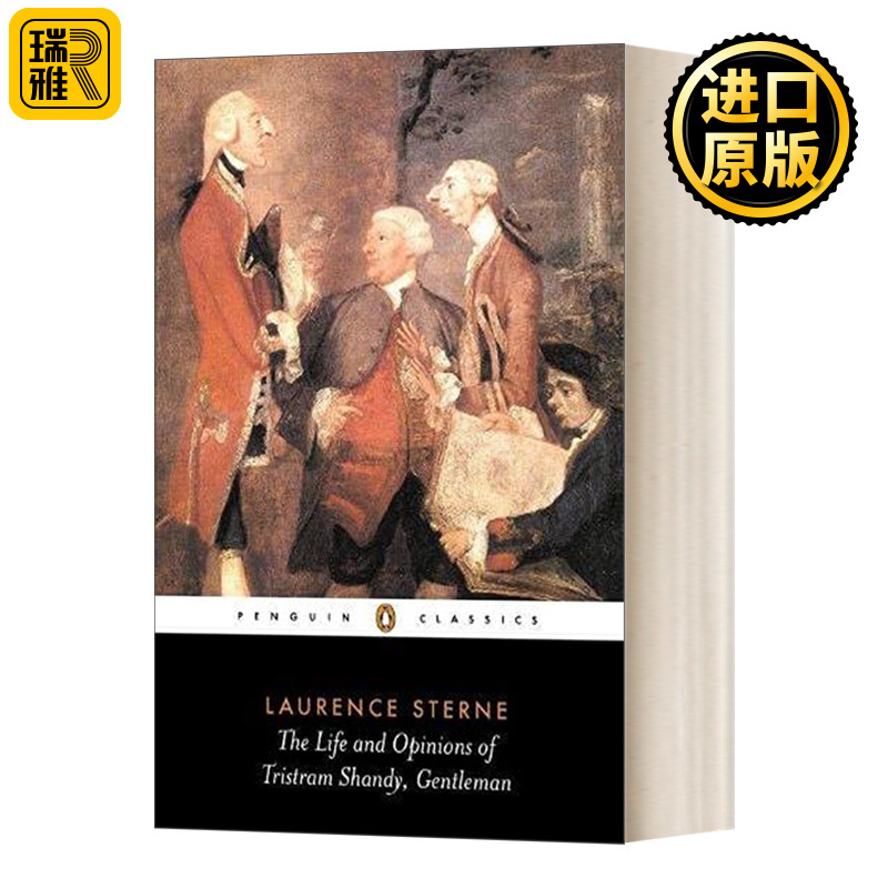 The Life and Opinions of Tristram Shandy Gentleman 进口英语原版书籍