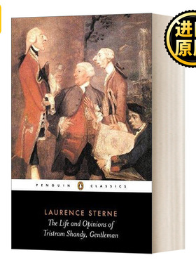 The Life and Opinions of Tristram Shandy Gentleman 进口英语原版书籍