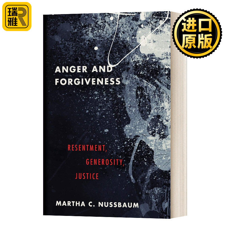 Anger and Forgiveness 愤怒与宽恕 怨恨 慷慨与正义 英文原版