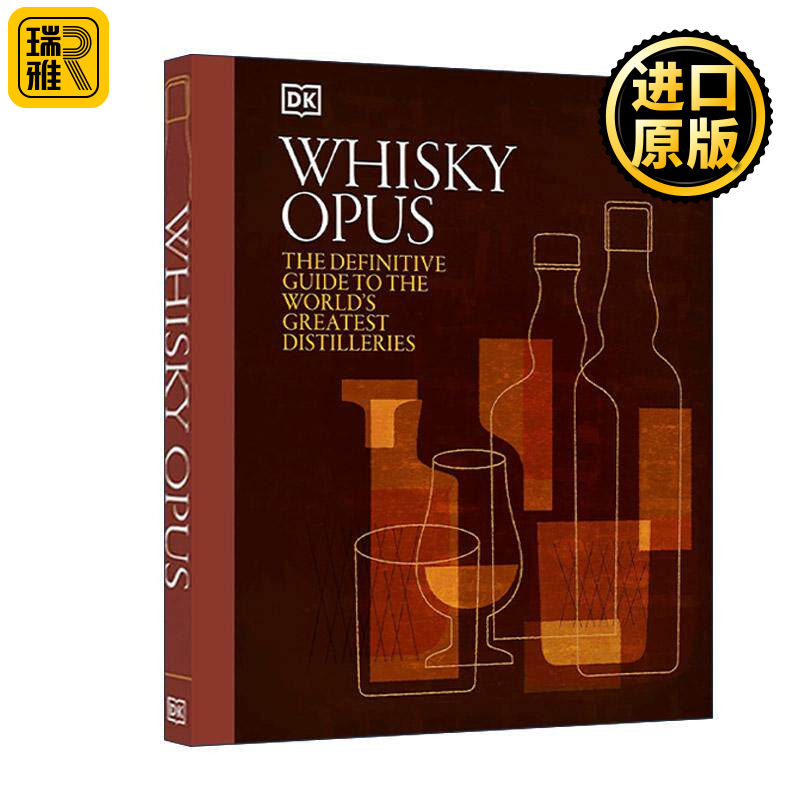 英文原版 Whisky Opus 威士忌指南 DK酒类科普百科精装 英文版 进口英语原版书籍