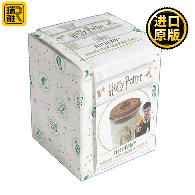 英文原版书 Harry Potter Magical Color Changing Slytherin Candle