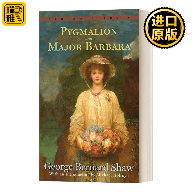 英文原版 Pygmalion and Major Barbara 卖花女和芭芭拉少校 萧伯纳 Bantam Classics 英文版George Bernard Shaw进口英语原版书籍