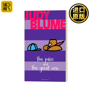 and 书籍 进口英语原版 Judy The Pain Bloom儿童章节小说 Great the Blume 英文原版 One 英文版 痛苦和伟大