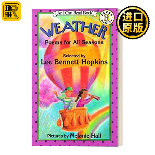 英文原版天气季节主题儿童诗歌