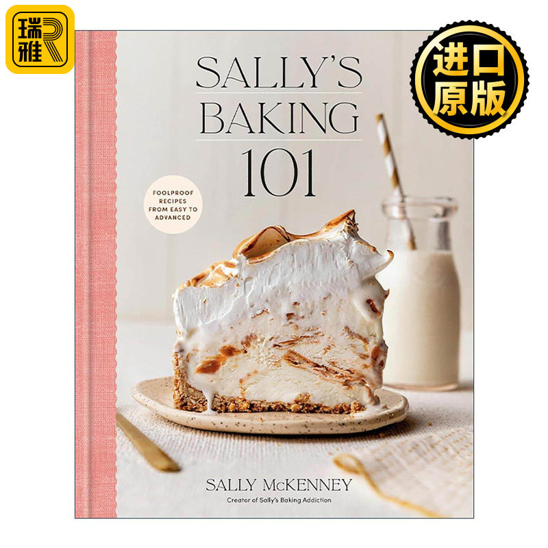 英文原版 Sally's Baking 101 莎莉的烘焙入门101 从简易到进阶的零失败食谱 家庭面包师美食指南 Sally McKenney 精装 英文版