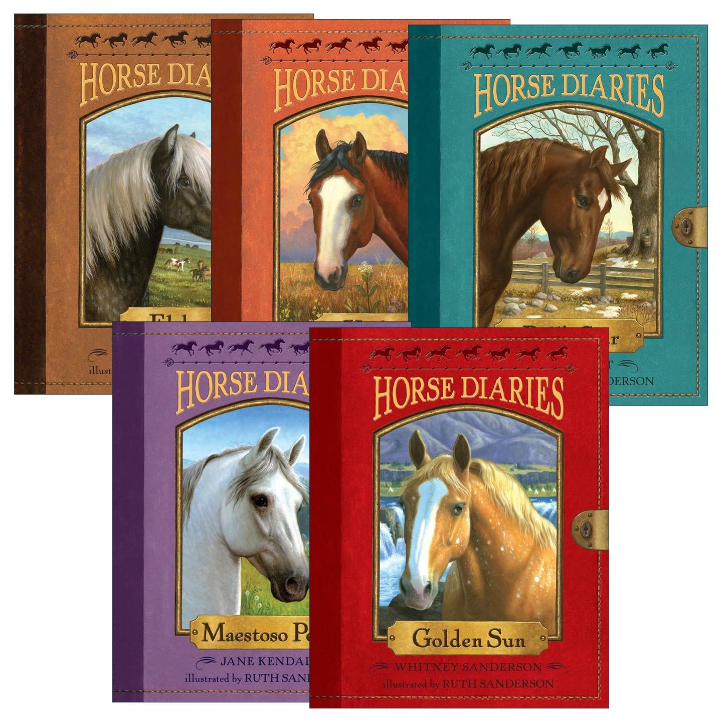 英文原版 Horse Diaries 小马驹日志系列1-5册 儿童历史小说 爱伦坡奖提名作家Alison Hart 英文版 进口英语原版书籍