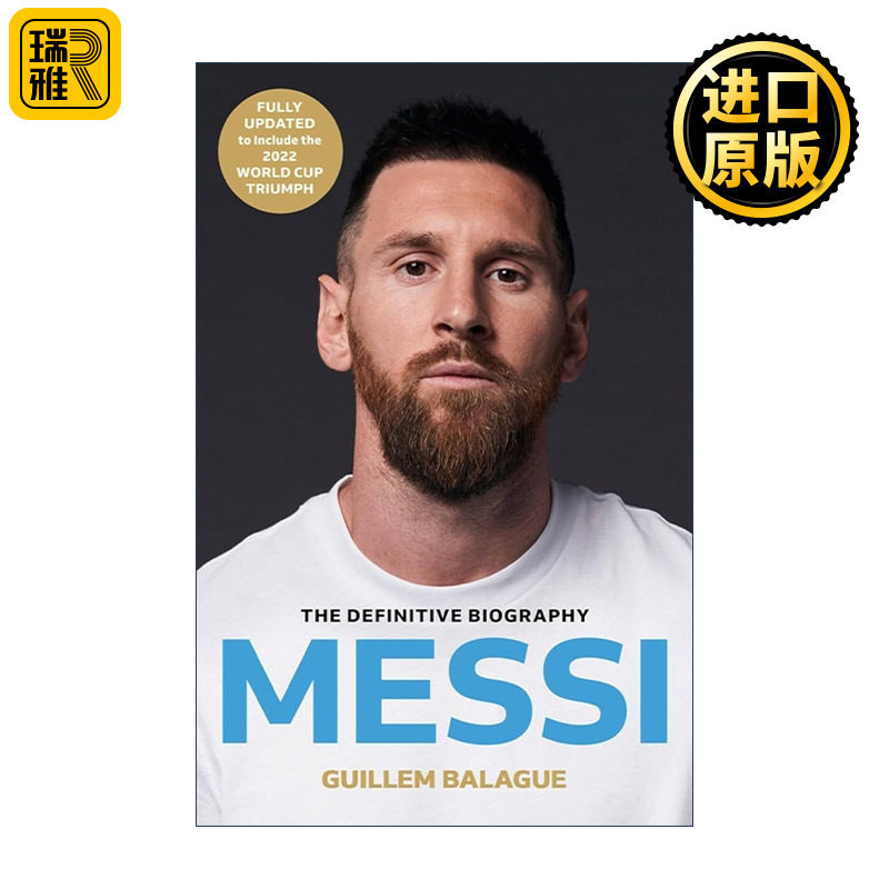 Messi 梅西传记新版 含2022年世界杯及梅西转回迈阿密