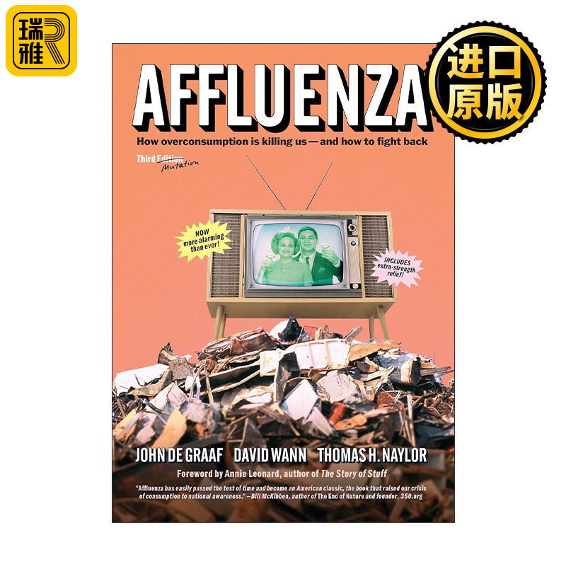 Affluenza 富流感 工作超时 压力破表 不买会焦虑 21世纪恐怖的社会传染病 John de Graaf
